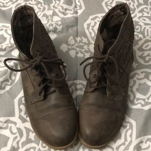 [JELLYPOP]  lace boots